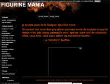 Tablet Screenshot of figurine-mania.blog4ever.com
