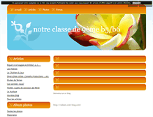 Tablet Screenshot of notreclasse.blog4ever.com