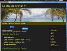 Tablet Screenshot of leblogdetristan.blog4ever.com
