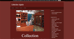 Desktop Screenshot of collectionaglaee.blog4ever.com