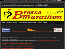 Tablet Screenshot of bresse-marathon.blog4ever.com