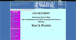 Desktop Screenshot of conet-sion.blog4ever.com