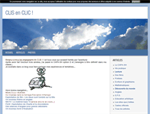 Tablet Screenshot of clisenclic.blog4ever.com