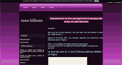 Desktop Screenshot of marc-hillman.blog4ever.com