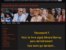 Tablet Screenshot of g-rardbarray.blog4ever.com