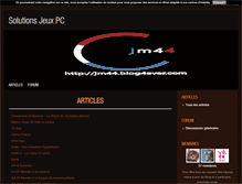 Tablet Screenshot of jm44.blog4ever.com