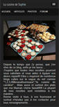 Mobile Screenshot of lacuisinedesophie.blog4ever.com