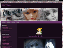 Tablet Screenshot of lolysdolls.blog4ever.com