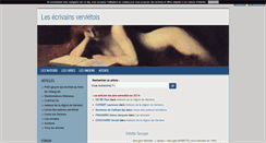 Desktop Screenshot of ecrivains-vervietois.blog4ever.com