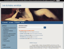 Tablet Screenshot of ecrivains-vervietois.blog4ever.com