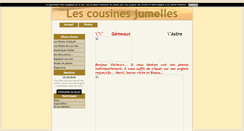 Desktop Screenshot of cousines.blog4ever.com