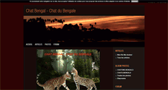 Desktop Screenshot of chatbengal-chatdubengale.blog4ever.com