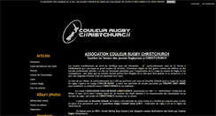 Desktop Screenshot of couleurrugbychristchurch.blog4ever.com