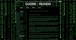 Desktop Screenshot of cuisinepassion.blog4ever.com