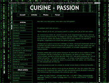 Tablet Screenshot of cuisinepassion.blog4ever.com