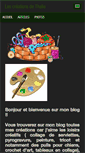 Mobile Screenshot of lescreationsdethalie.blog4ever.com