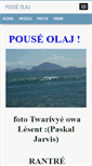 Mobile Screenshot of pousaolaj.blog4ever.com