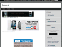 Tablet Screenshot of iphone4.blog4ever.com
