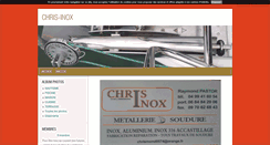 Desktop Screenshot of chrisinox-soudure-tig.blog4ever.com