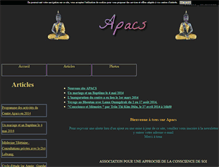 Tablet Screenshot of apacs.blog4ever.com