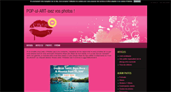 Desktop Screenshot of popup-art.blog4ever.com