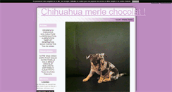 Desktop Screenshot of chihuahua4ever.blog4ever.com