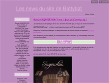 Tablet Screenshot of battybat.blog4ever.com
