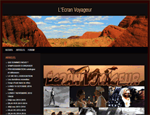 Tablet Screenshot of ecranvoyageur.blog4ever.com