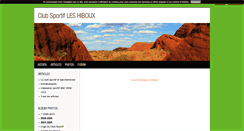 Desktop Screenshot of leshiboux.blog4ever.com