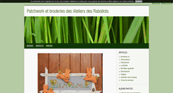 Desktop Screenshot of patchwork-broderies-ateliersdesraboliots.blog4ever.com