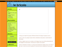 Tablet Screenshot of lebricolo.blog4ever.com