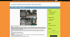 Desktop Screenshot of domainedesbaux.blog4ever.com