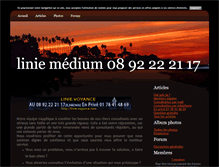 Tablet Screenshot of liniemedium.blog4ever.com
