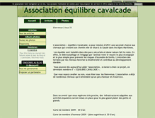 Tablet Screenshot of equilibre-cavalcade.blog4ever.com