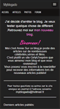 Mobile Screenshot of myblogado.blog4ever.com
