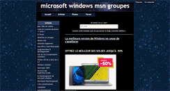 Desktop Screenshot of microsoft-windows-msn.blog4ever.com