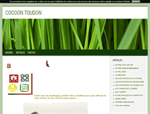 Tablet Screenshot of cocoontoudon.blog4ever.com