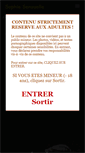 Mobile Screenshot of coquineandcie.blog4ever.com