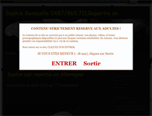 Tablet Screenshot of coquineandcie.blog4ever.com