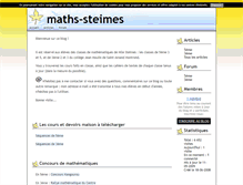 Tablet Screenshot of maths-steimes.blog4ever.com