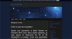 Desktop Screenshot of isacouleurs.blog4ever.com