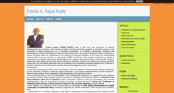 Desktop Screenshot of francisfogue.blog4ever.com