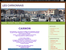 Tablet Screenshot of lescarnonnais.blog4ever.com