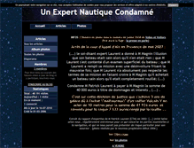 Tablet Screenshot of deboires-nautiques.blog4ever.com