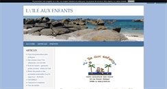 Desktop Screenshot of lileauxenfants.blog4ever.com