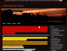 Tablet Screenshot of boubouleboxer.blog4ever.com