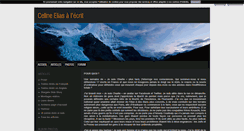 Desktop Screenshot of celineelias.blog4ever.com