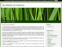 Tablet Screenshot of collectionminis.blog4ever.com