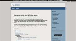 Desktop Screenshot of fle-de-joie.blog4ever.com