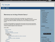 Tablet Screenshot of fle-de-joie.blog4ever.com